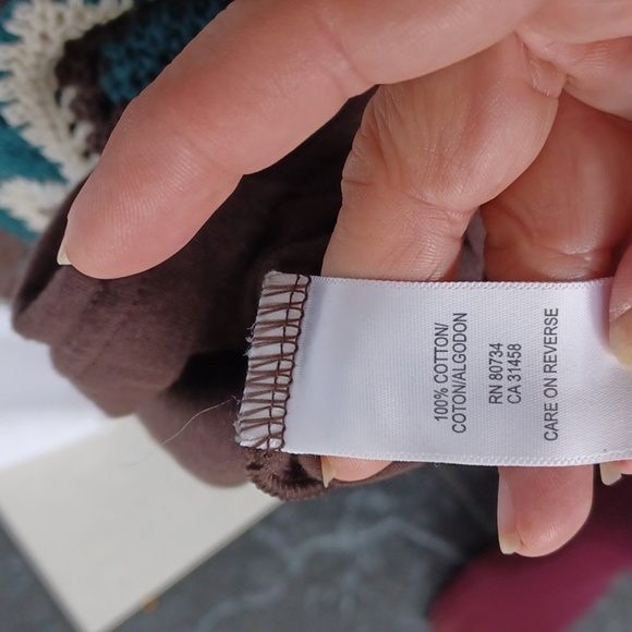 BCBGMaxAzria Kimono Crochet Zig-Zag Dress, Ptp=18, Length=42", Stretchy - Picture 9 of 9